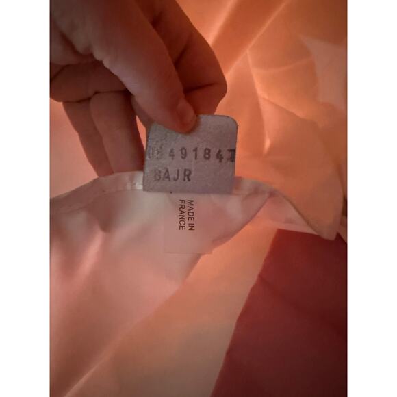 Longchamp XL Pink and Orange Top Handle Duffle Tote - Picture 15 of 16